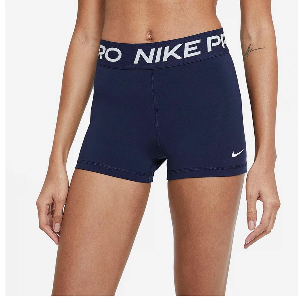 Women’s blue Nike Pros- L